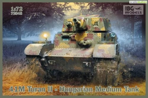 IBG Models 72048 41M Turan II Hungarian Medium Tank 1/72 harckocsi makett