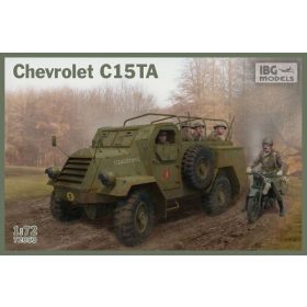 IBG Models 72053 Chevrolet C15TA (1/72) harcjármű makett