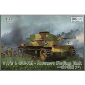   IBG Models 72055 Type 1 Chi-He Japanese Medium Tank (1/72) harckocsi makett