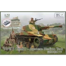   IBG Models 72057 Type 3 Chi-Nu Japanese Medium Tank (1/72) harckocsi makett