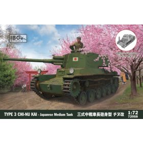   IBG Models 72058 Type 3 Chi Kai Japanese Medium Tank (1/72) harckocsi makett