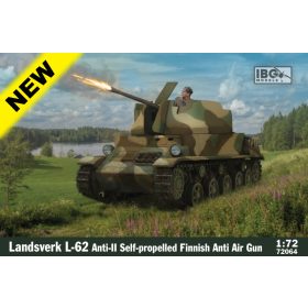   IBG Models 72064 Landsverk L-62 Finnish Anti Air Gun (1/72) harcjármű makett
