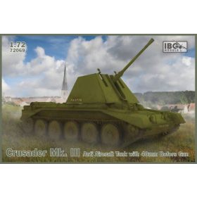   IBG Models 72069 Crusader Mk.III Anti-Air with 40mm Bofors (1/72) harckocsi makett