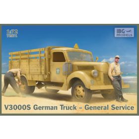   IBG Models 72071 V3000S German Truck General Service (1/72) harcjármű makett
