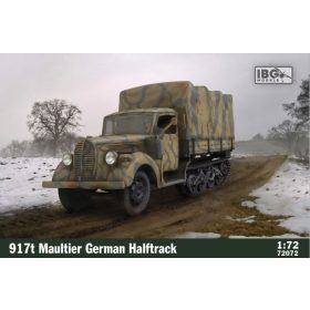   IBG Models 72072 917t Maultier-German Halftruck (1/72) harcjármű makett