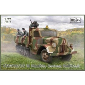   IBG Models 72073 V3000S/SSM Maultier German Halftrack (1/72) harcjármű makett