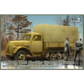   IBG Models 72074 V3000S/SSM Maultier German Halftruck (1/72) harcjármű makett