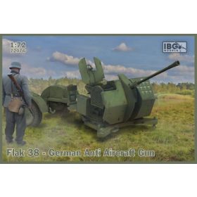  IBG Models 72076 Flak 38 German AA gun (2 in box) (1/72) löveg makett