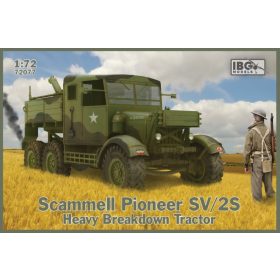  IBG Models 72077 Scammell Pioneer SV/2S Heavy Breakdown T (1/72) harcjármű makett