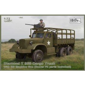   IBG Models 72083 Diamond T968 Cargo Truck with M2 gun (1/72) harcjármű makett