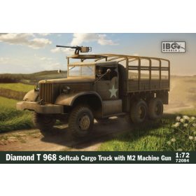   IBG Models 72084 Diamond T968 Softcab with M2 Softcab (1/72) harcjármű makett