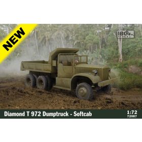   IBG Models 72087 Diamond 7972 Dumptruck Softcab (1/72) harcjármű makett
