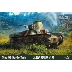   IBG Models 72088 Type Ha-Go Japanese Light Tank (1/72) harckocsi makett