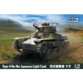   IBG Models 72091 Type 4 Ke-Nu Japanese Light Tank (1/72) harckocsi makett