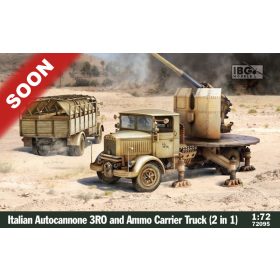   IBG Models 72095 Italian Autocannone 3RO and Ammo Carrier Truck (2 in 1) (1/72) harcjármű makett