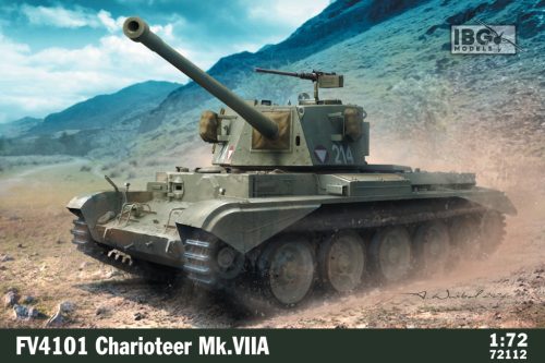 IBG Models 72112 FV4101 Charioteer Mk.VIIA British Tank (1/72) harckocsi makett