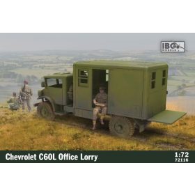   IBG Models 72116 Chevrolet C60L Office Lorry (1/72) harcjármű makett