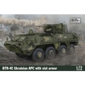   IBG Models 72118 BTR-4E Ukrainian APC with slat armor (1/72) harcjármű makett