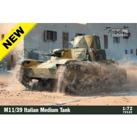   IBG Models 72122 M11/39 Italian Medium Tank (1/72) harcjármű makett