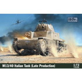   IBG Models 72125 M13/40 Italian Tank Late Production (1/72) harcjármű makett