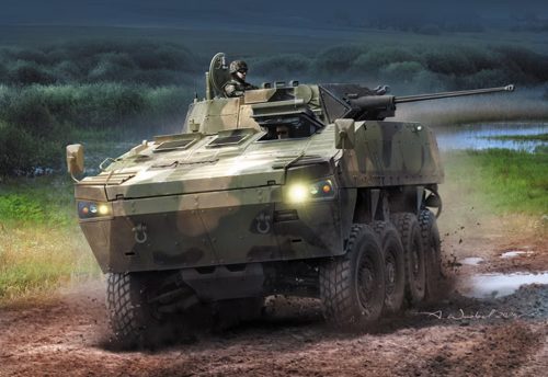 IBG Models 72137 KTO Rosomak Polish APC (1/72) harcjármű makett