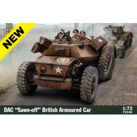   IBG Models 72146 DAC Sawn-off British Armoured Car (1/72) harcjármű makett