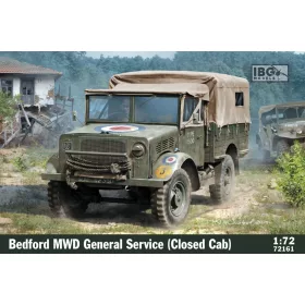  IBG Models 72161 Bedford MWD General Service (Closed Cab, Late production) (1/72) harcjármű makett