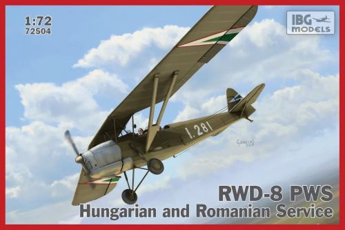 IBG Models 72504 RWD-8 PWS Hungarian and Romanian Service 1/72 repülőgép makett