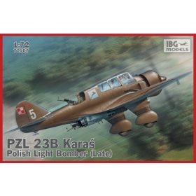   IBG Models 72507 PZL 23B Karaś Late (1/72) repülőgép makett