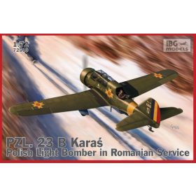   IBG Models 72510 PZL 23B Karaś Romanian Service (1/72) repülőgép makett