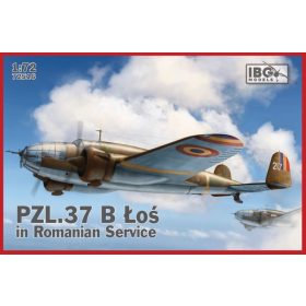   IBG Models 72516 PZL 37 Los B II in Romanian Service (1/72) repülőgép makett