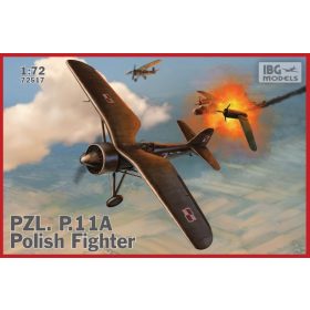 IBG Models 72517 PZL. P.11a (1/72) repülőgép makett