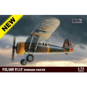   IBG Models 72521 PZL P.11F Romanian Fighter Plane (1/72) repülőgép makett