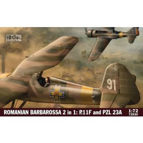   IBG Models 72530 Romanian Barbarossa (PZL23A and P.11F) (1/72) repülőgép makett