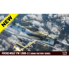   IBG Models 72533 Focke-Wulf Fw 190D-11 Sorau Factory series (1/72) repülőgép makett