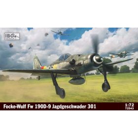   IBG Models 72543 Focke-Wulf Fw 190D-9 Jagdgeschwader 301 (1/72) repülőgép makett