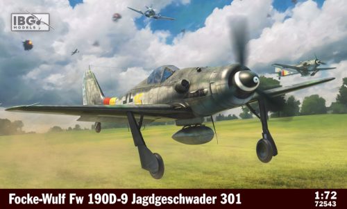 IBG Models 72543 Focke-Wulf Fw 190D-9 Jagdgeschwader 301 (1/72) repülőgép makett