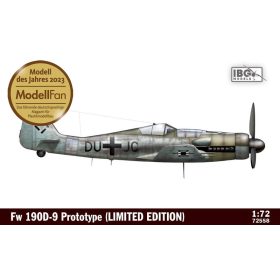   IBG Models 72558 Focke-Wulf Fw 190D-9 Prototype (1/72) repülőgép makett