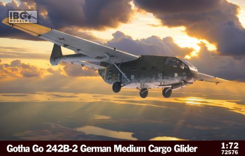 IBG Models 72576 Gotha Go 242B-2 German Medium Glider (1/72) repülőgép makett