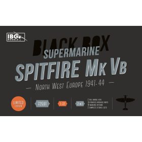   IBG Models 72591 Supermarine Spitfire Mk Vb - North West Europe 1941-44 - Black Box Limited Edition (1/72) repülőgép makett