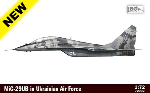 IBG Models 72902 Mig-29UB in Ukrainian Air Force (1/72) repülőgép makett