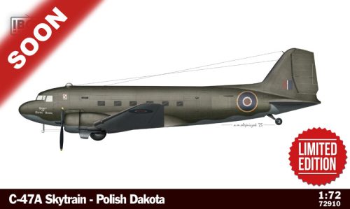 IBG Models 72910 C-47A Skytrain - Polish Dakota (1/72) repülőgép makett