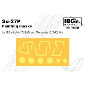   IBG Models 72M005 Mask for Su-27P (1/72) maszkolósablon készlet