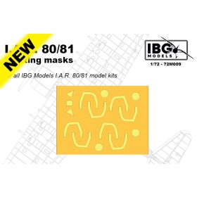   IBG Models 72M009 I.A.R 80/81 Painting Masks (1/72) maszkolósablon készlet
