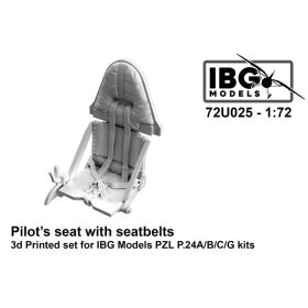   IBG Models 72U025 Pilot's seats with belts PZL P24A/B/C/G (1/72) feljavító makett készlet