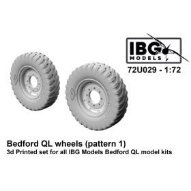   IBG Models 72U029 Bedford QL Wheels Pattern 1 (1/72) feljavító makett készlet