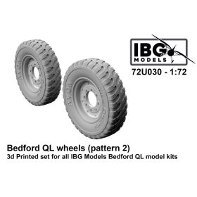   IBG Models 72U030 Bedford QL Wheels Pattern 2 (1/72) feljavító makett készlet