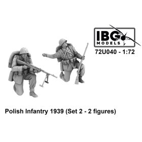   IBG Models 72U040 Polish Infantry 1939 Set2 (2fig) (1/72) figura makett