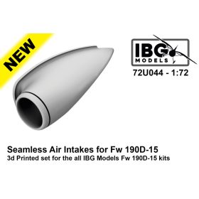   IBG Models 72U044 Seamless Air Intakes for Fw190D-15 (1/72) feljavító makett készlet