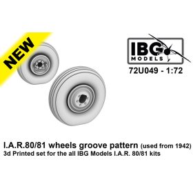   IBG Models 72U049 I.A.R 80/81 Wheels groove pattern (1/72) feljavító makett készlet